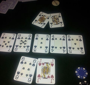 Straight-flush! Booya!